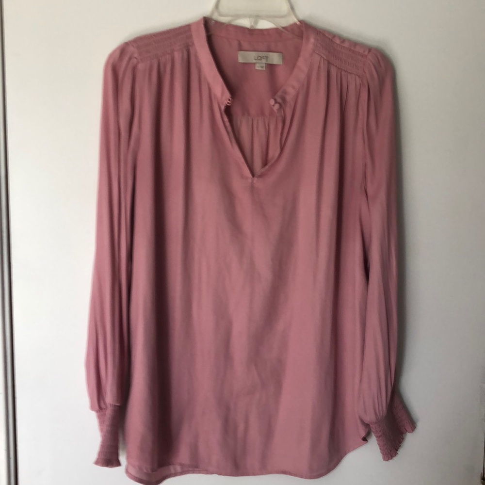 Pink Loft blouse